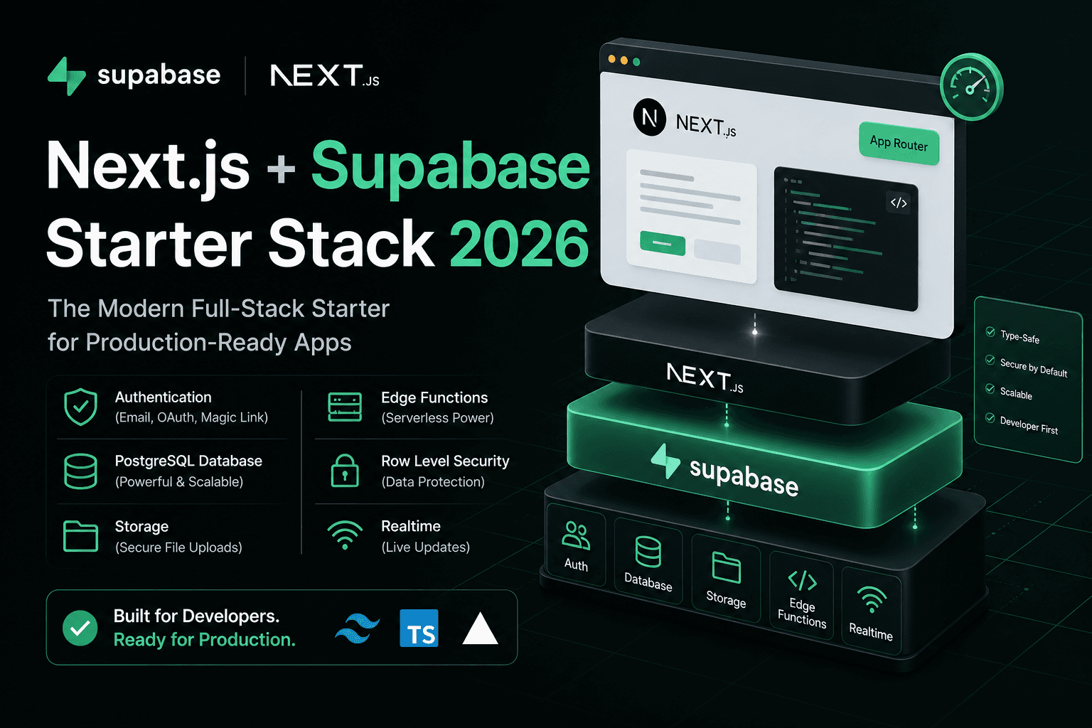 From Zero to First Deploy: A Next.js + Supabase Starter Stack